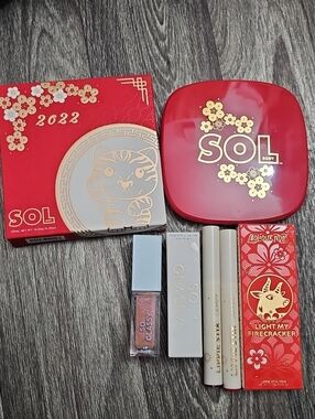 Colourpop~ SOL Body Shimmer & Lippies